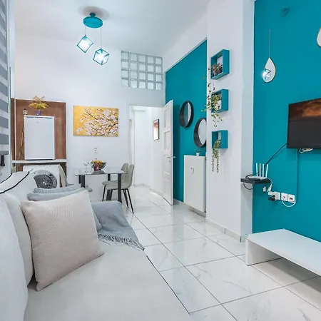 Contemporary 200m From Acropolis 100mbps Netflix Apartament Ateny