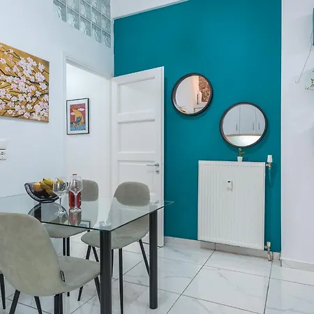 Contemporary 200m From Acropolis 100mbps Netflix Apartament *